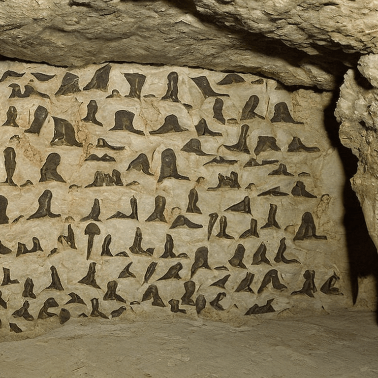 podrias genera imagenes reales sobre descubiertas 100 esculturas prehistricas en la cueva de la vi 3 min